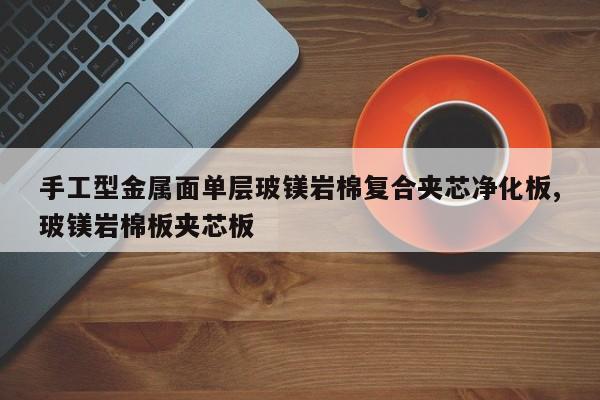 手工型金属面单层玻镁岩棉复合夹芯净化板,玻镁岩棉板夹芯板